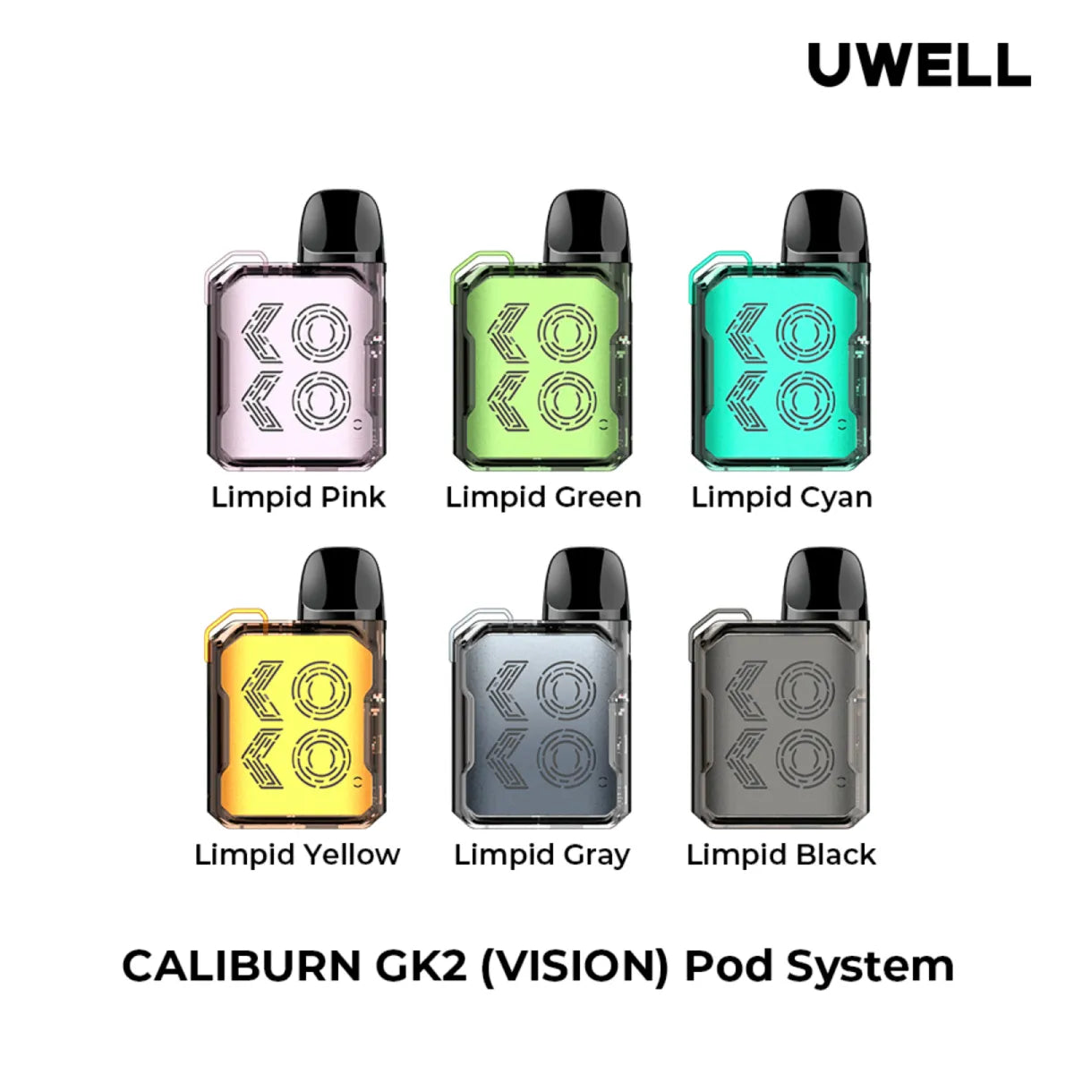 UWell Caliburn GK2 Pod System Starter Kit - Canada Vapes
