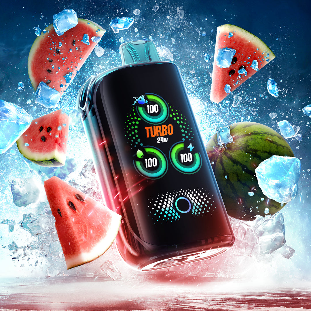 Watermelon Ice - Drip'n Fasta by Envi 30k Rechargeable Disposable Vape [Ontario Stamp]