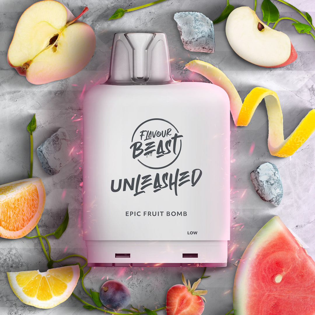Epic Fruit Bomb - Flavour Beast Unleashed Level X Boost Pod 20mL [Federal Stamp]