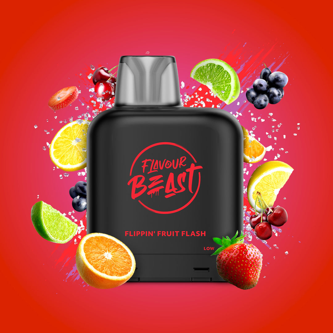 Flippin' Fruit Flash - Flavour Beast Level X Pod 14mL [Federal Stamp]