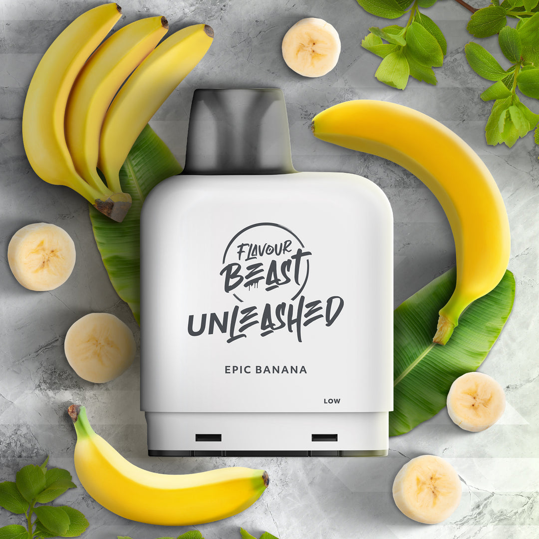 Epic Banana - Flavour Beast Unleashed Level X Pod 14mL [Federal Stamp]