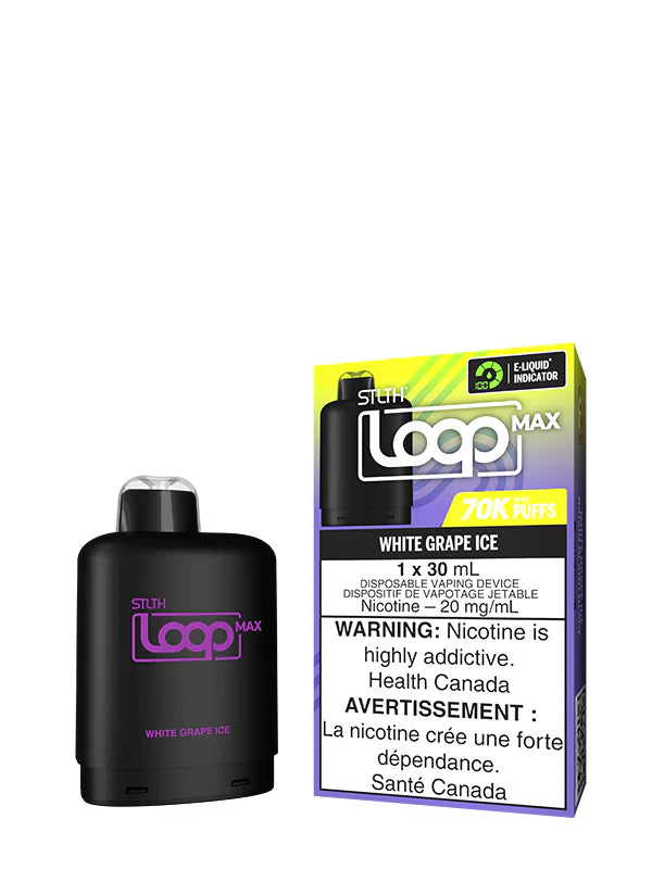 White Grape Ice - STLTH Loop MAX Pod 30mL [Ontario Stamp]