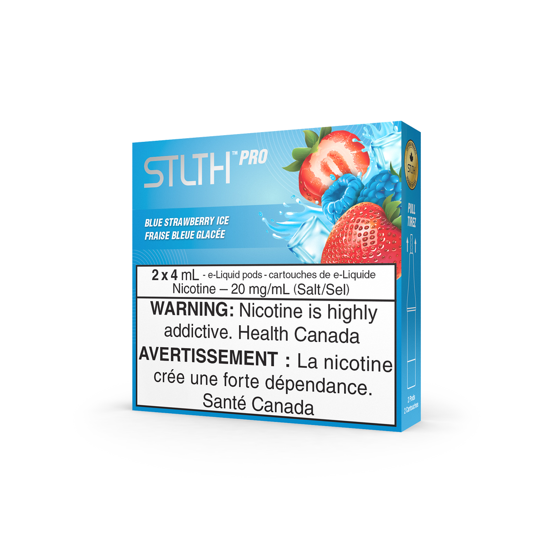 Blue Strawberry Ice - STLTH Pro 4mL Pods 2-Pack [Federal Stamp]